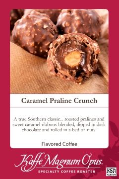 Caramel Praline Crunch Flavored Coffee Caramel Praline Crunch Detail Page